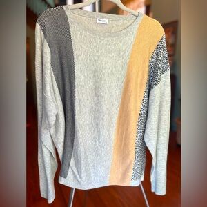 Zyia Gray Zanzibar Sweater (Sz Med)